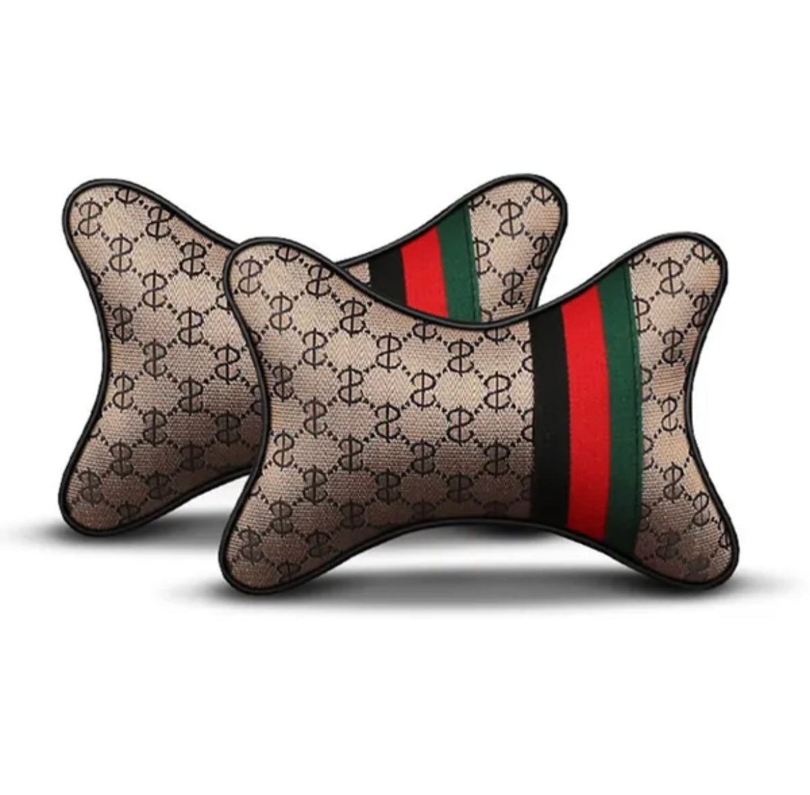 Luxury GG Logo Car Seat Pillows (2pck)