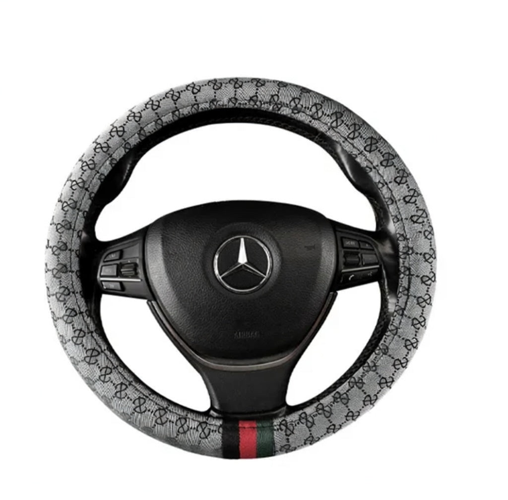 Luxury GG logo Steering Wheel Cover